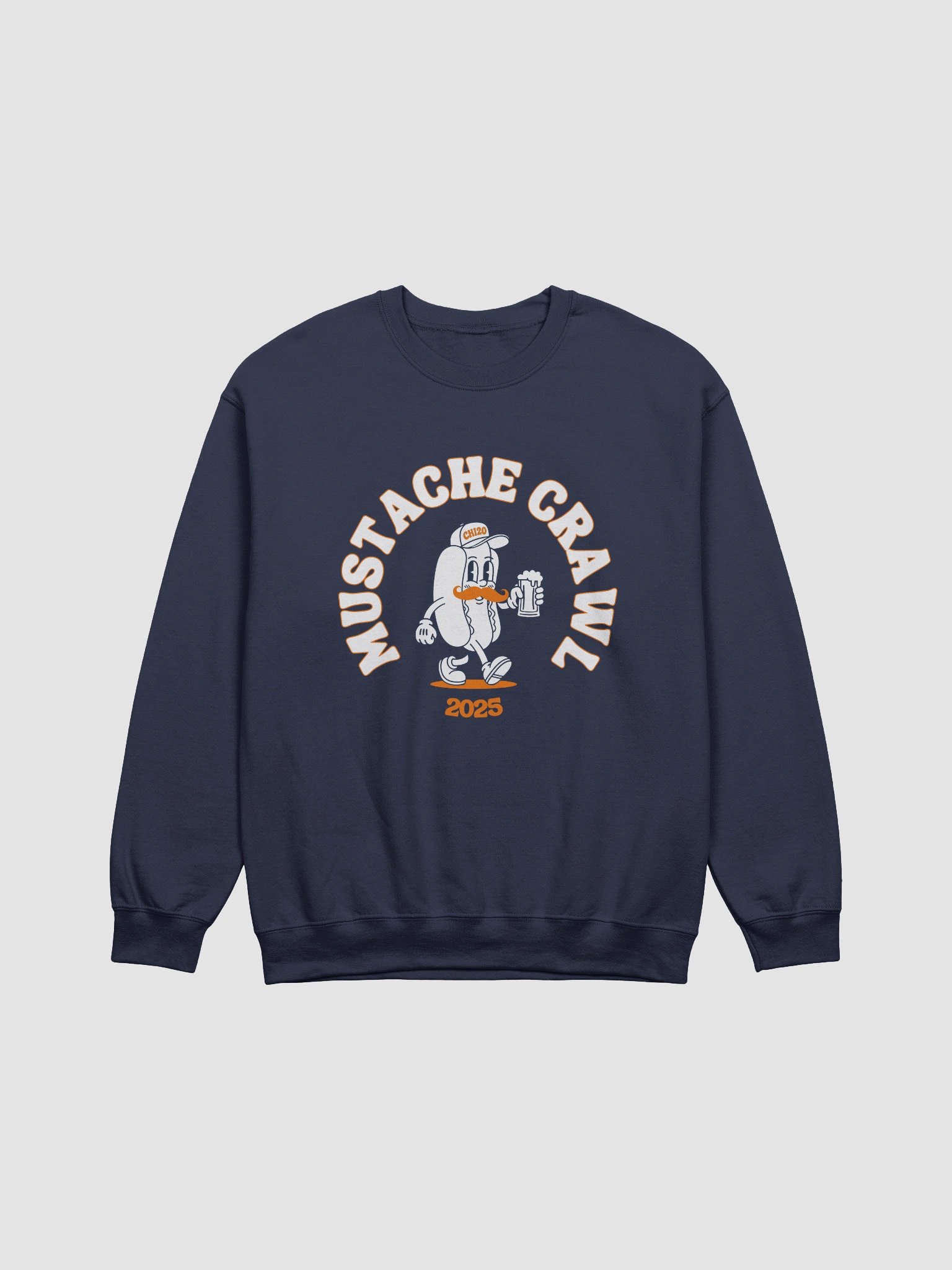 2025 Mustache Crawl Crewneck product image (1)