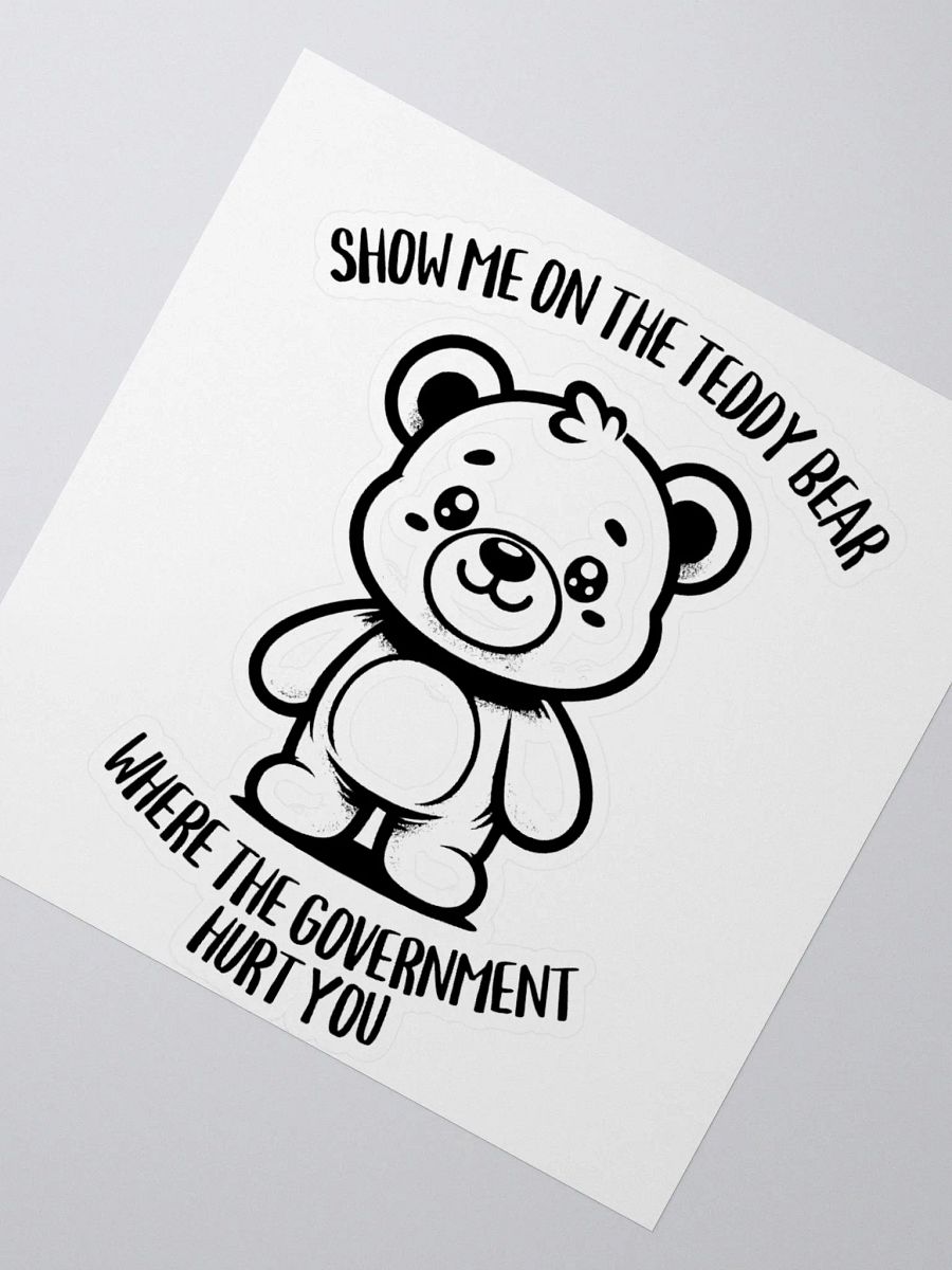 Violated Teddy Bear (Sticker) product image (2)
