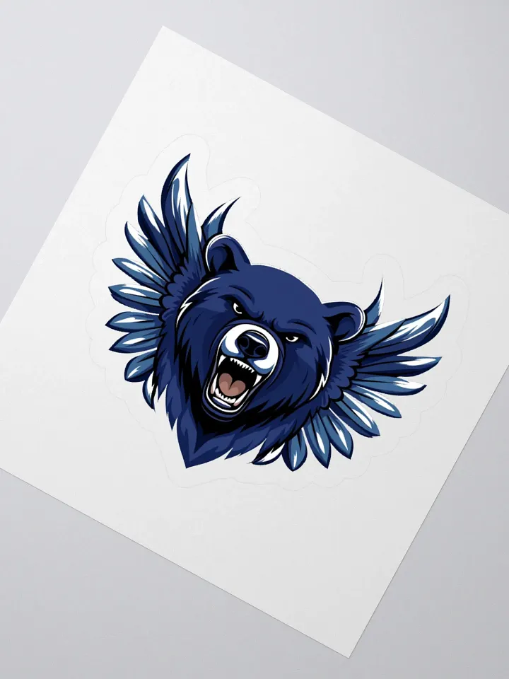 Chicago North Bearhawk Kiss Cut Sticker product image (5)