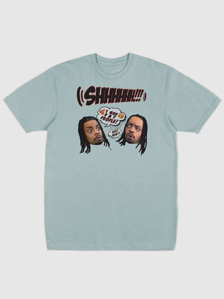 Shhhh I See Fat People! (Black Tee) product image (1)