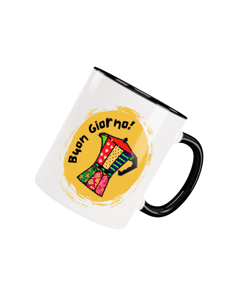 Buon Giorno! Colorful Moka Pot Mug product image (12)