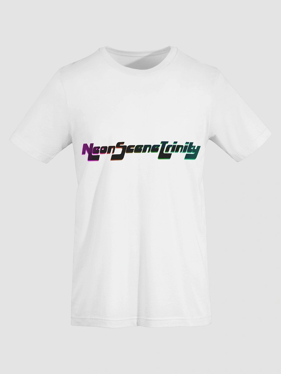 Neon Scene Trinity Logo Tee (White) product image (7)