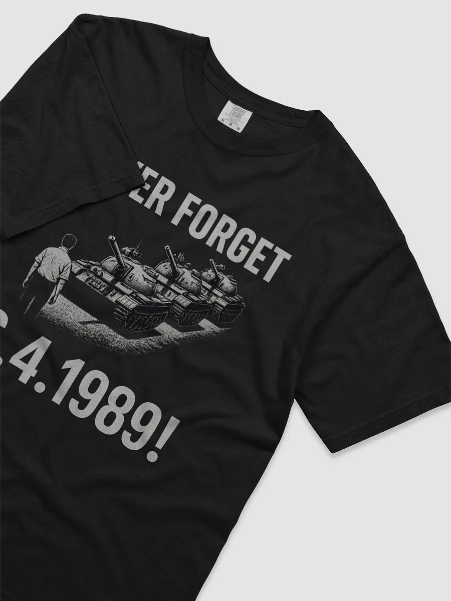 NEVER FORGET系列T恤-深色-六四【限量版】 product image (3)