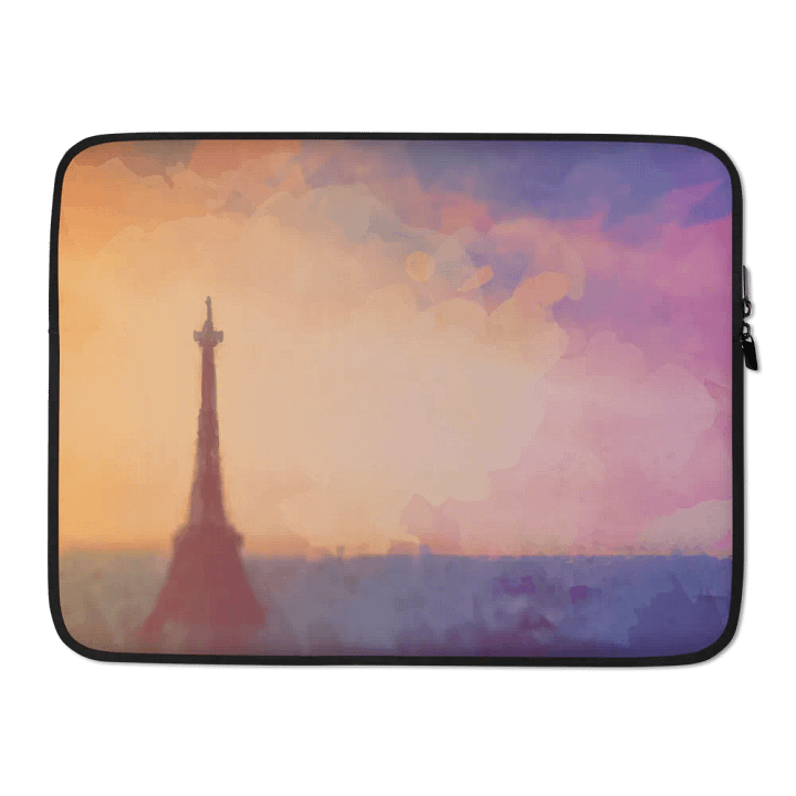 Paris Art Laptop Sleeve product image (2)