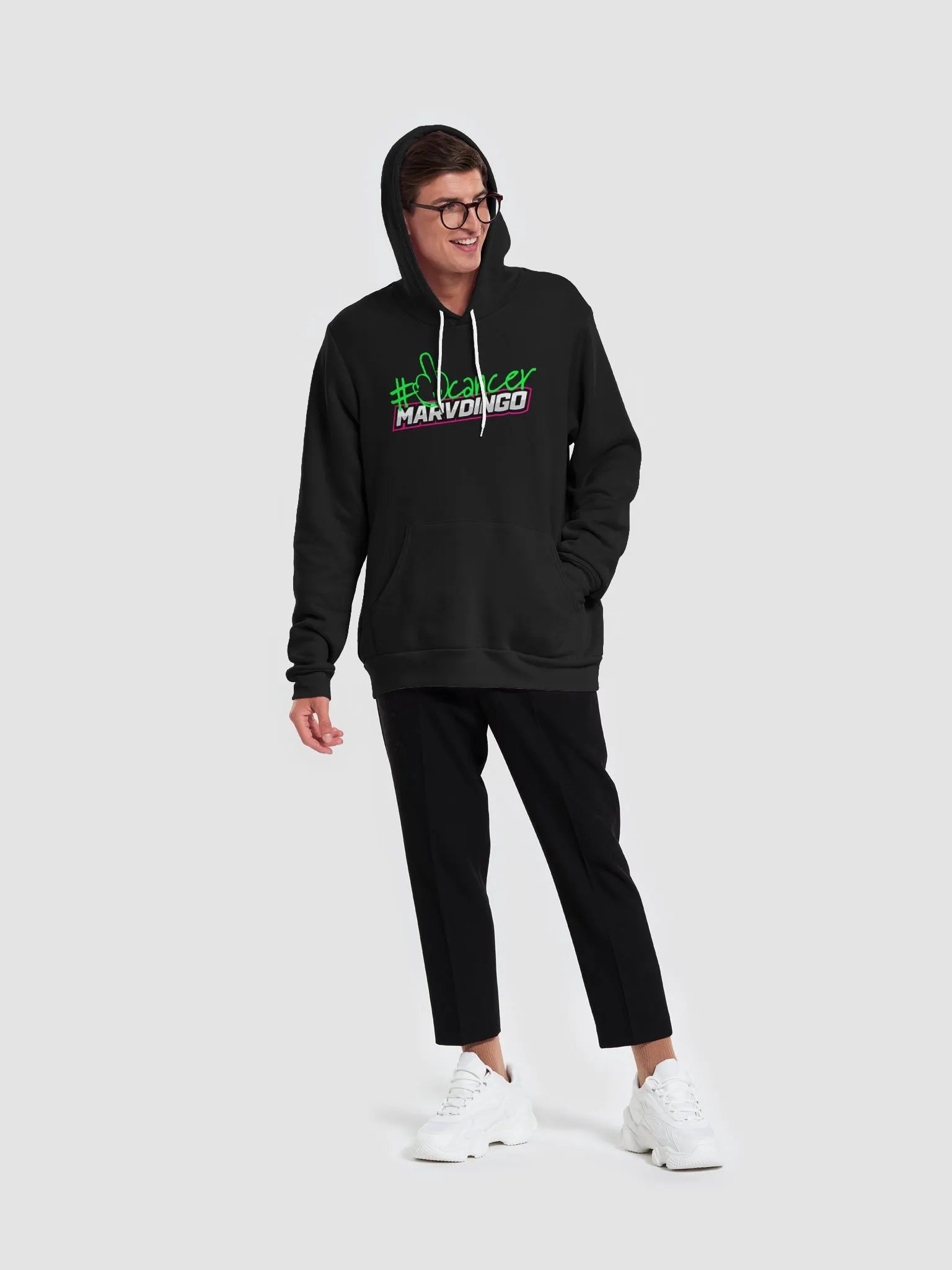 F#$%CANCER UNI-SEX HODDIE product image (3)