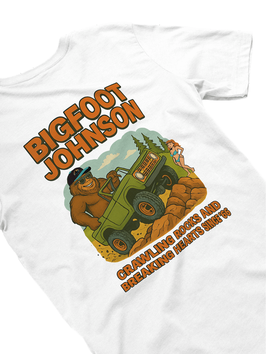 Bigfoot Johnson Breaking Hearts Tee (White) product image (4)