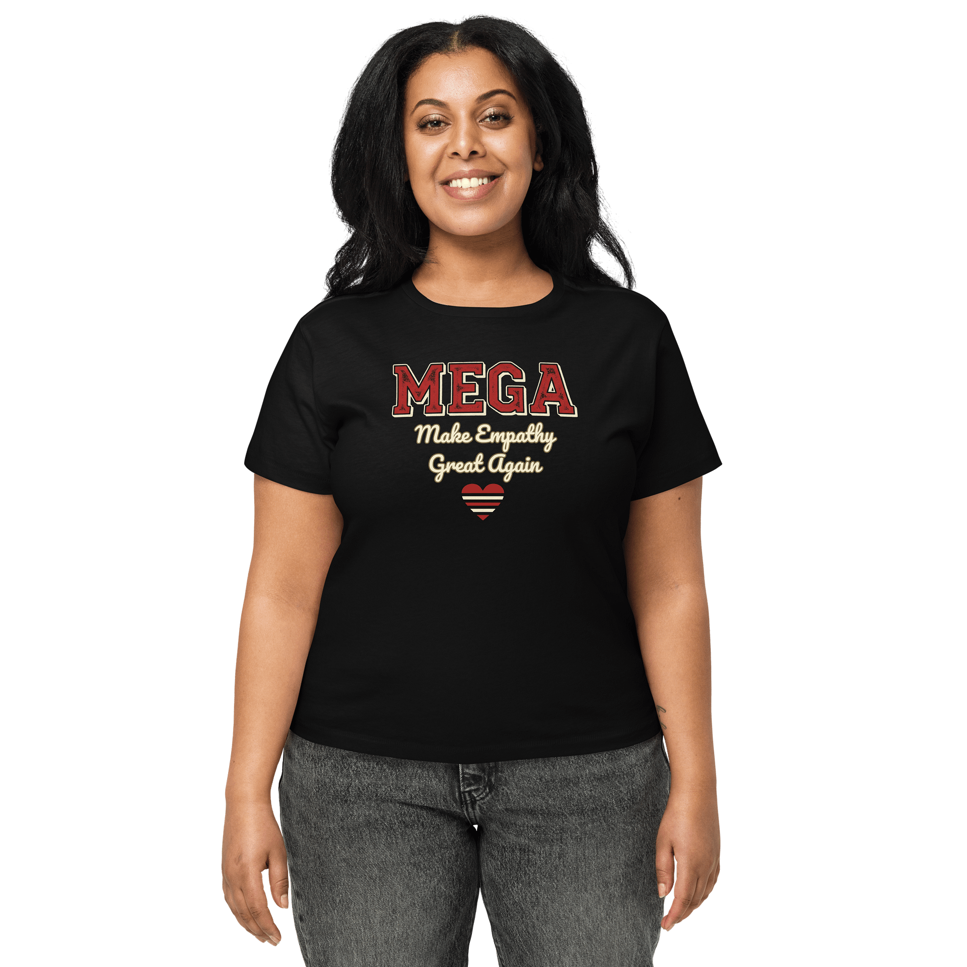 MEGA, high-waisted cotton t-shirt product image (3)