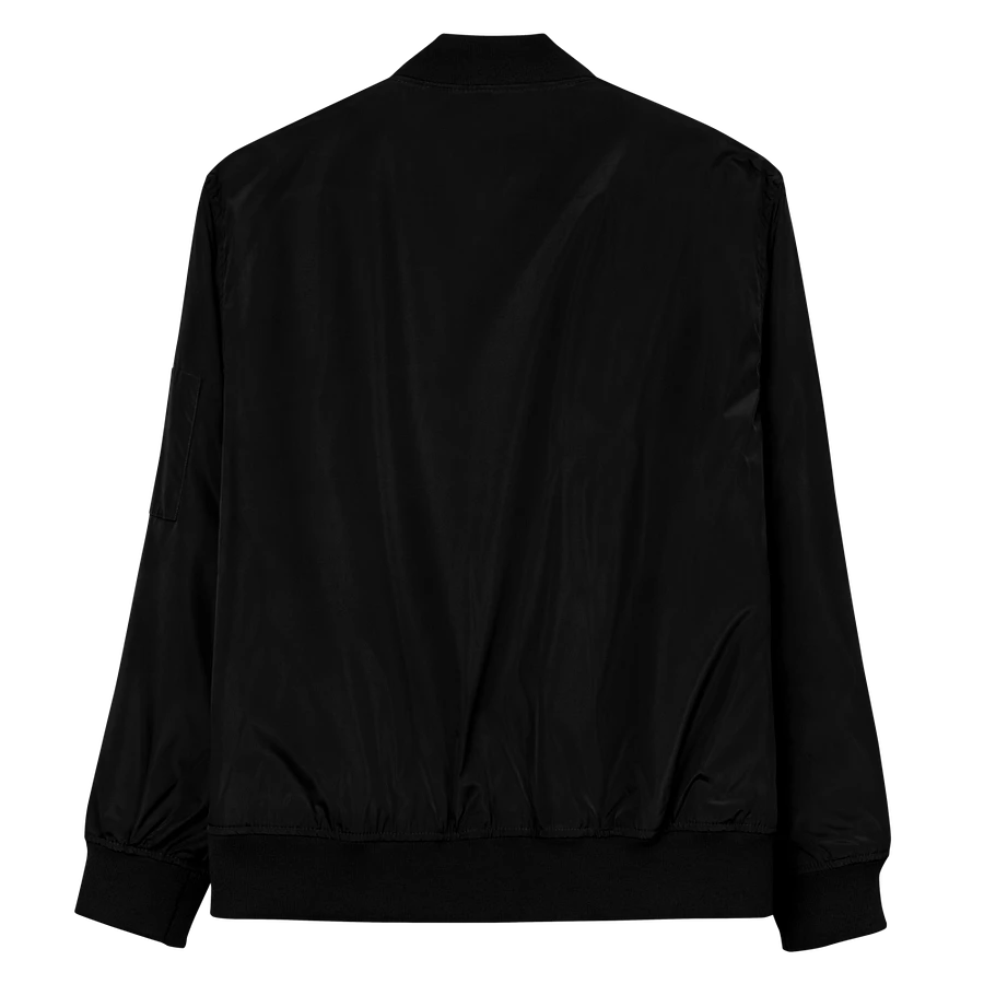 Minimalist Unisex Monochrome Bomber Jacket product image (5)