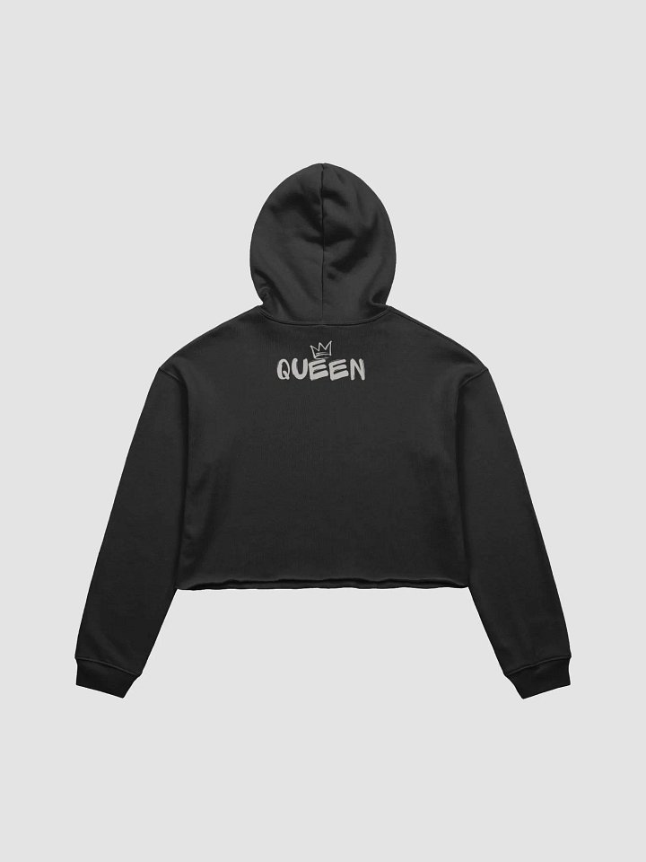 Queen Fleece Crop Hoodie product image (2)