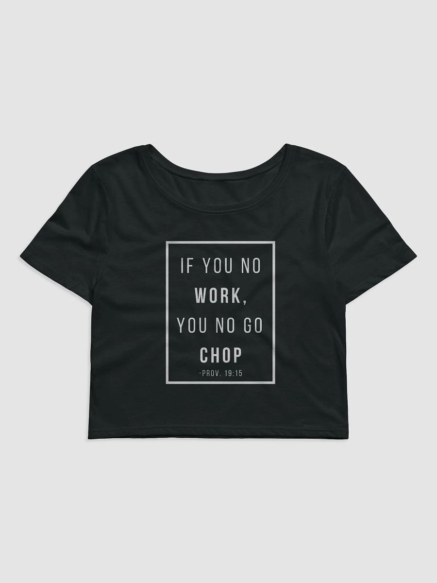 Work Chop Crop Tee product image (1)