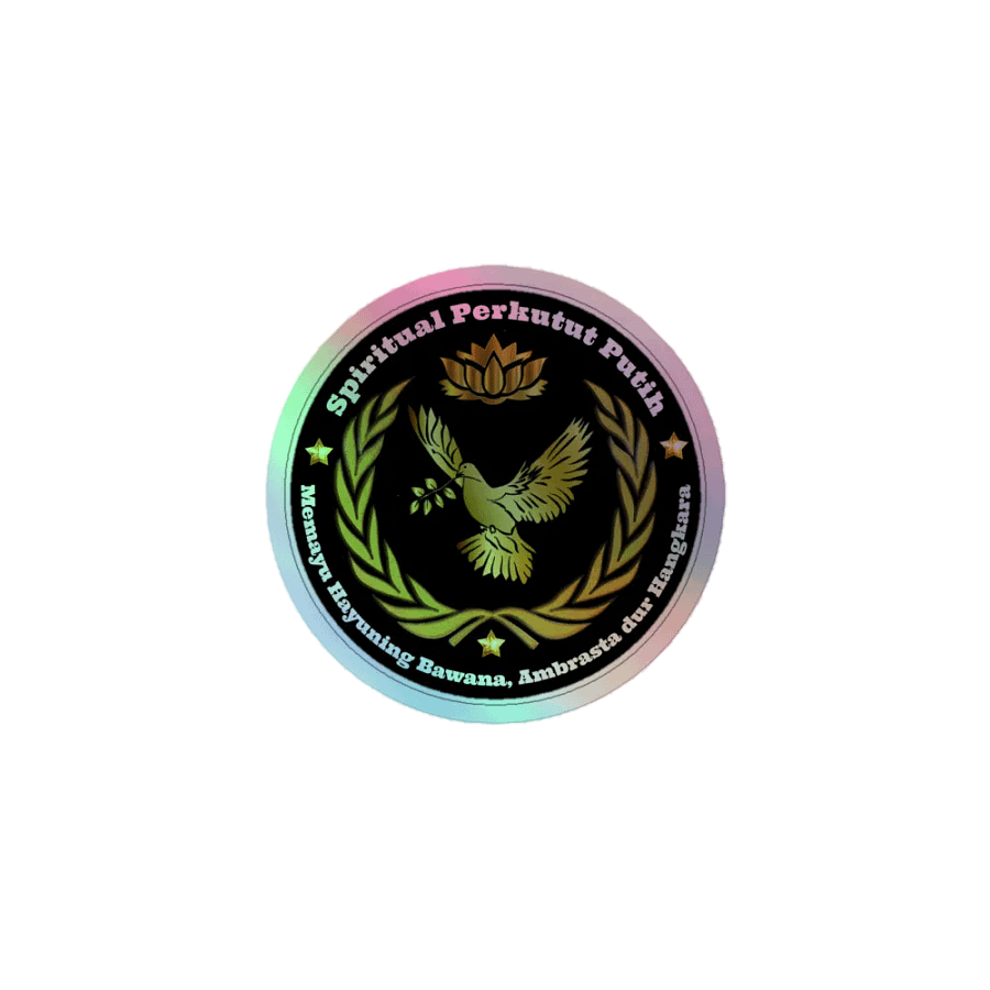 Stiker Spiriual Perkutut Putih product image (1)