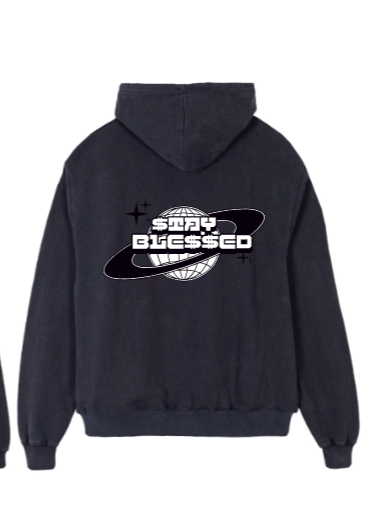 Astro black zip up product image (2)