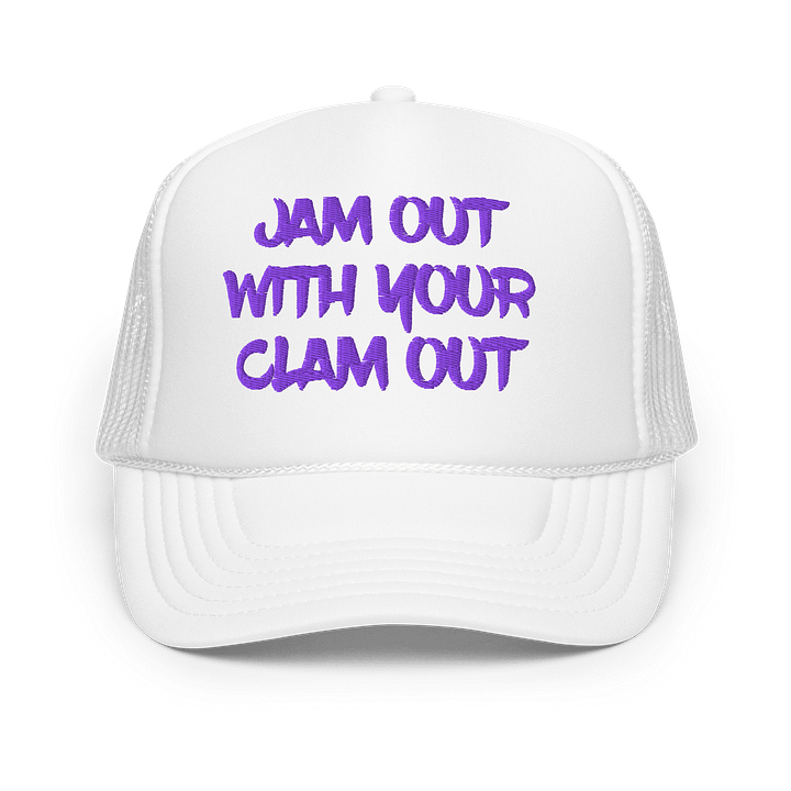 WOMENS CLAM OUT Foam Trucker Hat product image (1)