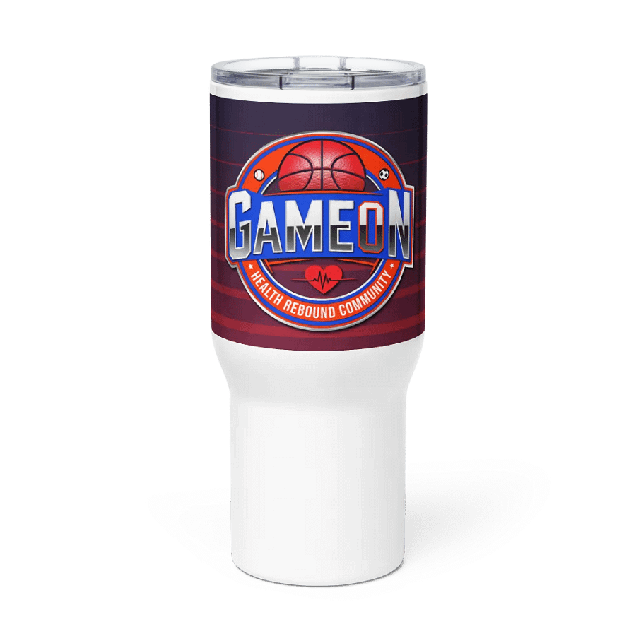 Game On Stainless Steel Travel Mug product image (3)
