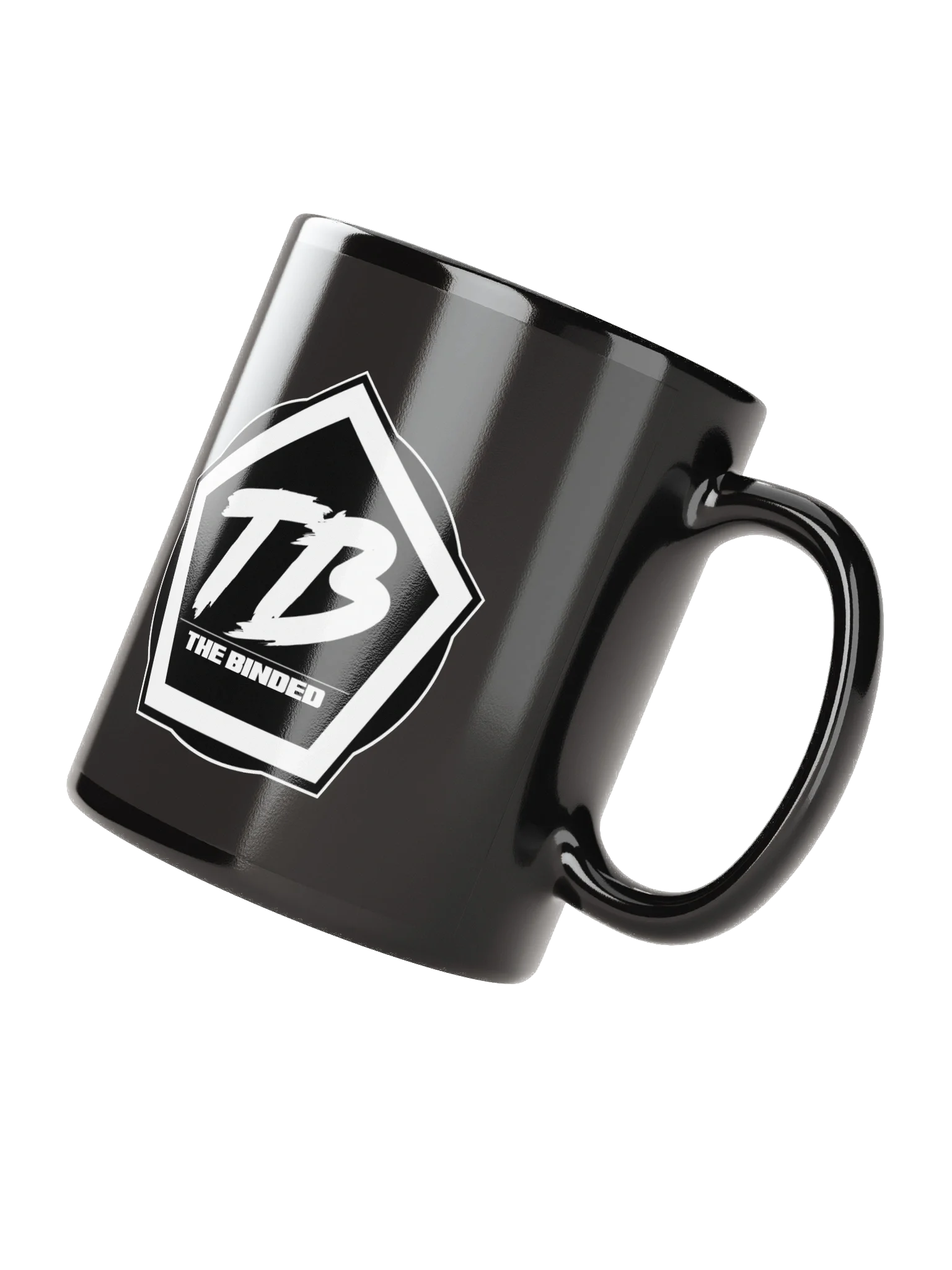 The Binded Black Glossy Mug product image (2)