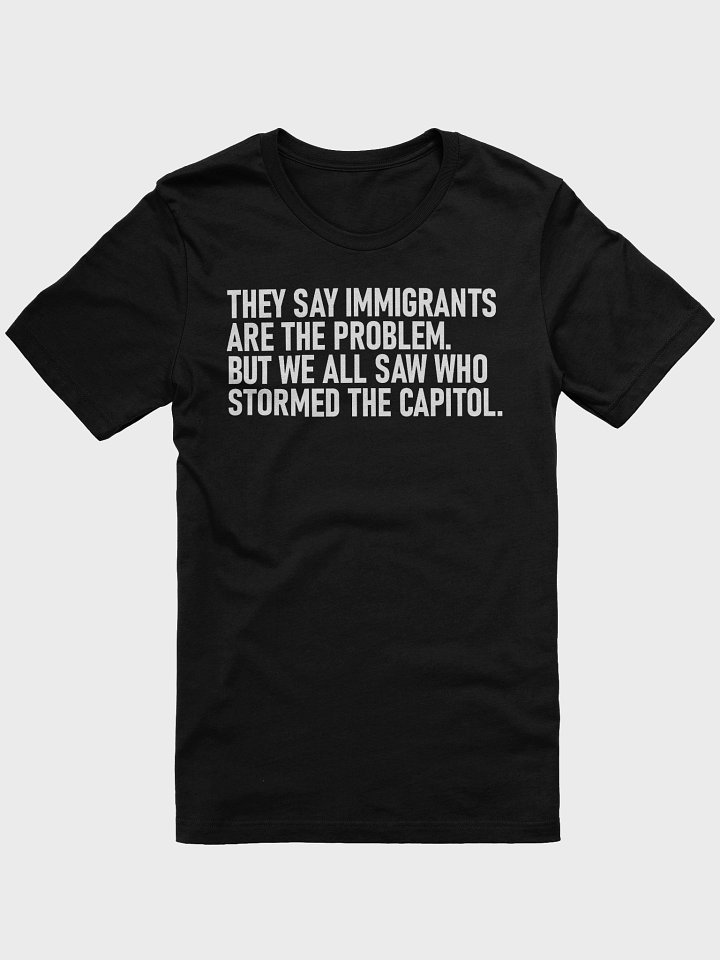 We All Saw Who Did It Statement Tee product image (1)