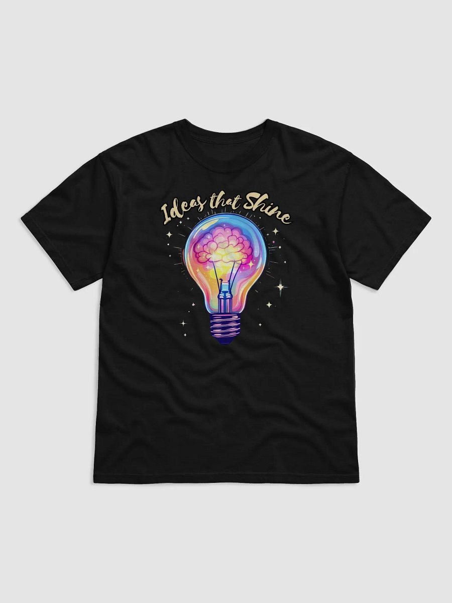 Comfort Colors Bright Light Bulb T-Shirt – Brainstorm Graphic Tee – Vibrant Cotton Shirt product image (1)