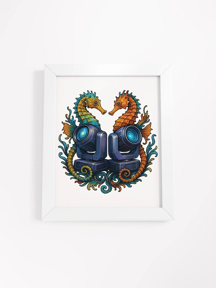 Theatrically Jerry: "Sea Horse Movers" Moving Head LightFramed Poster product image (4)