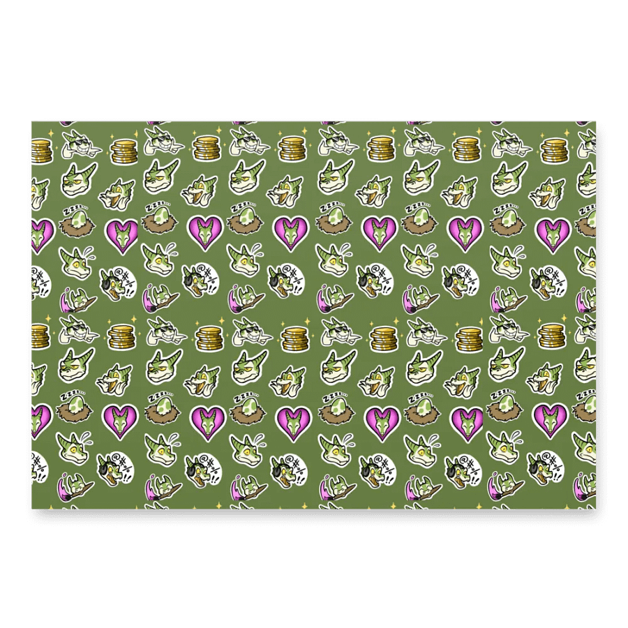 Zambi wrapping paper set product image (1)