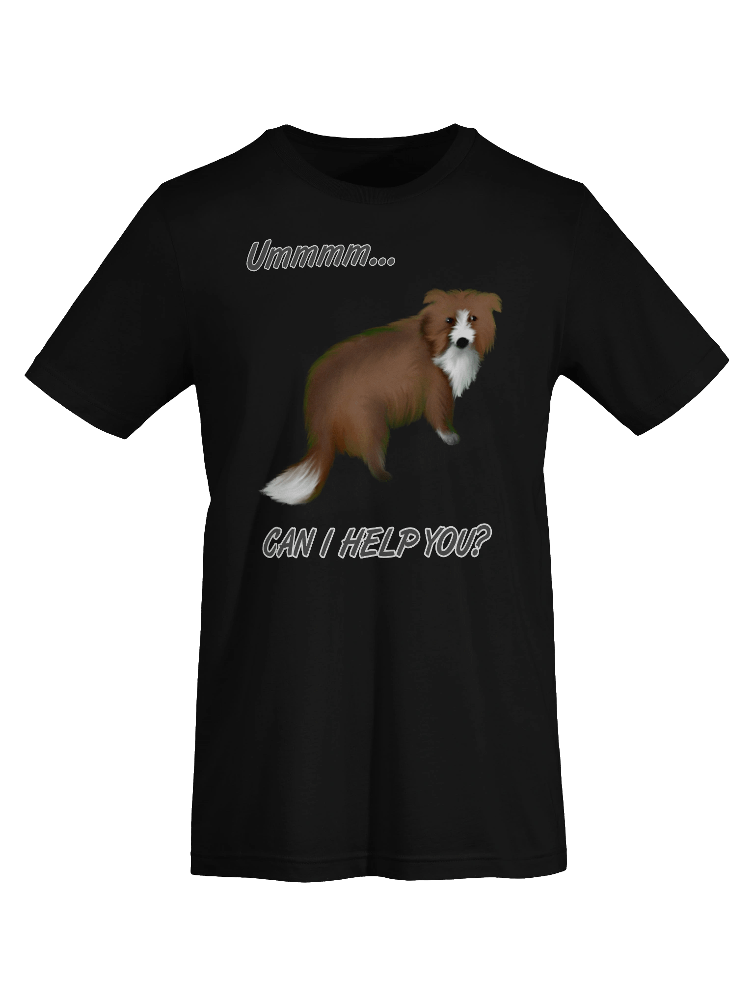 Sassy Paws - Dog Illustration T-Shirt product image (7)