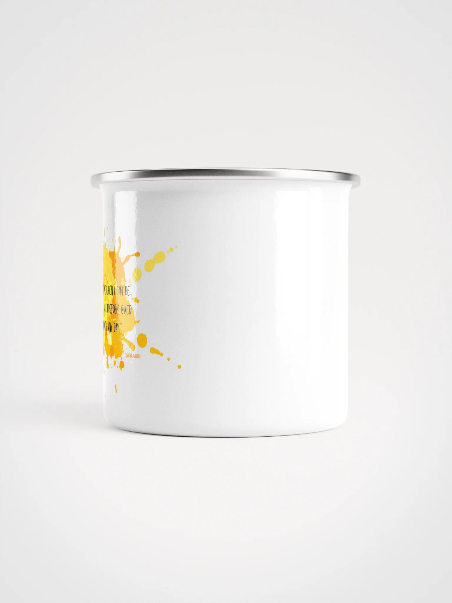 Wild & Free Enamel Mug product image (2)