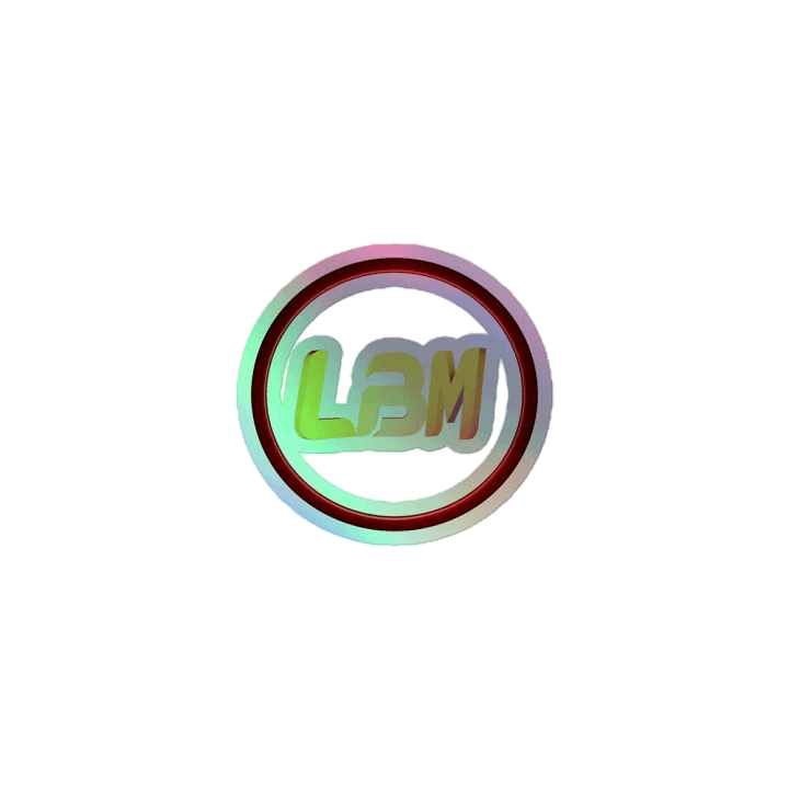 Sticker Holographique LBM product image (1)