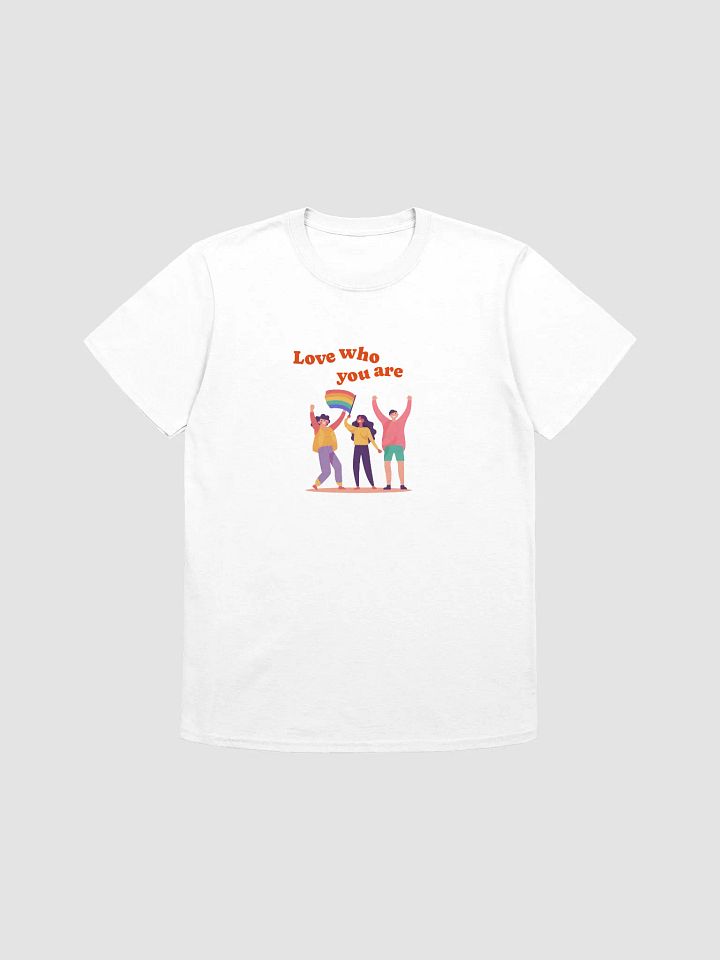 t shirt/unisex/gay/love who you are product image (1)