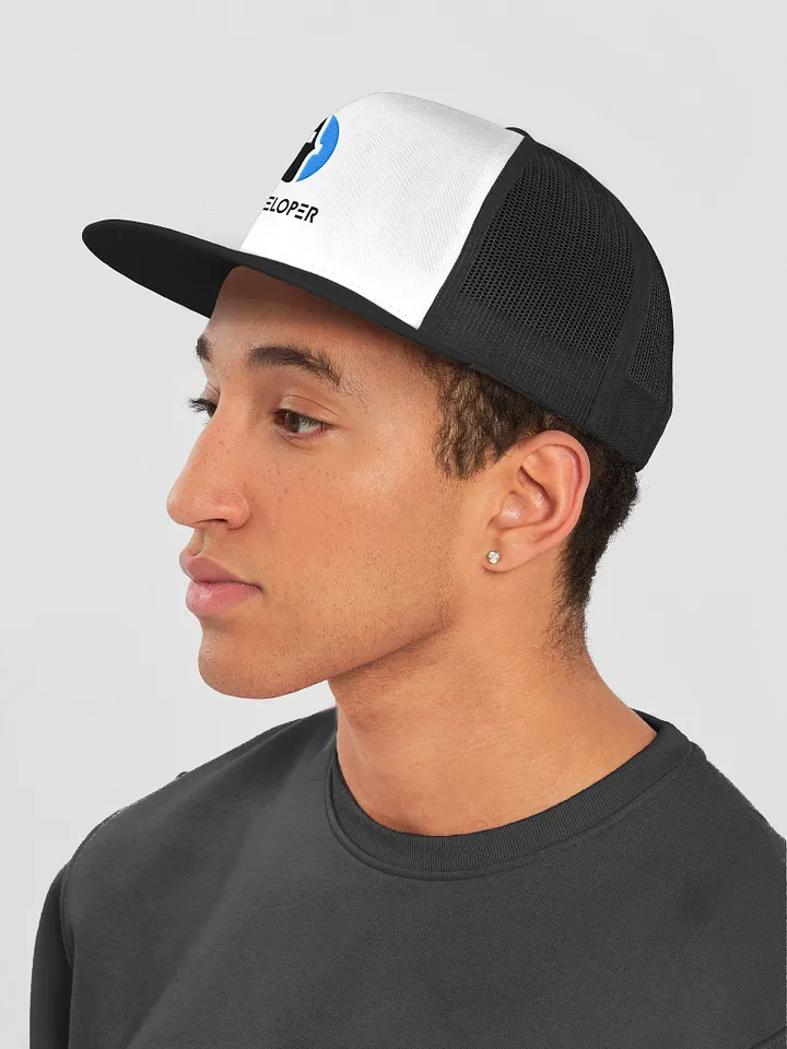 D-VELOPER Trucker Hat light mode product image (2)