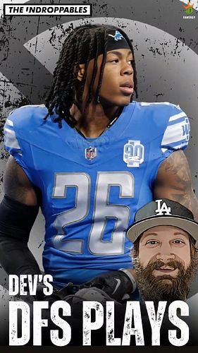 DEV'S DFS PLAYS! WEEK 12

Check out @devinbutler44's favorite DFS plays for this week!

Follow for weekly #dfs plays!

#Fanta...