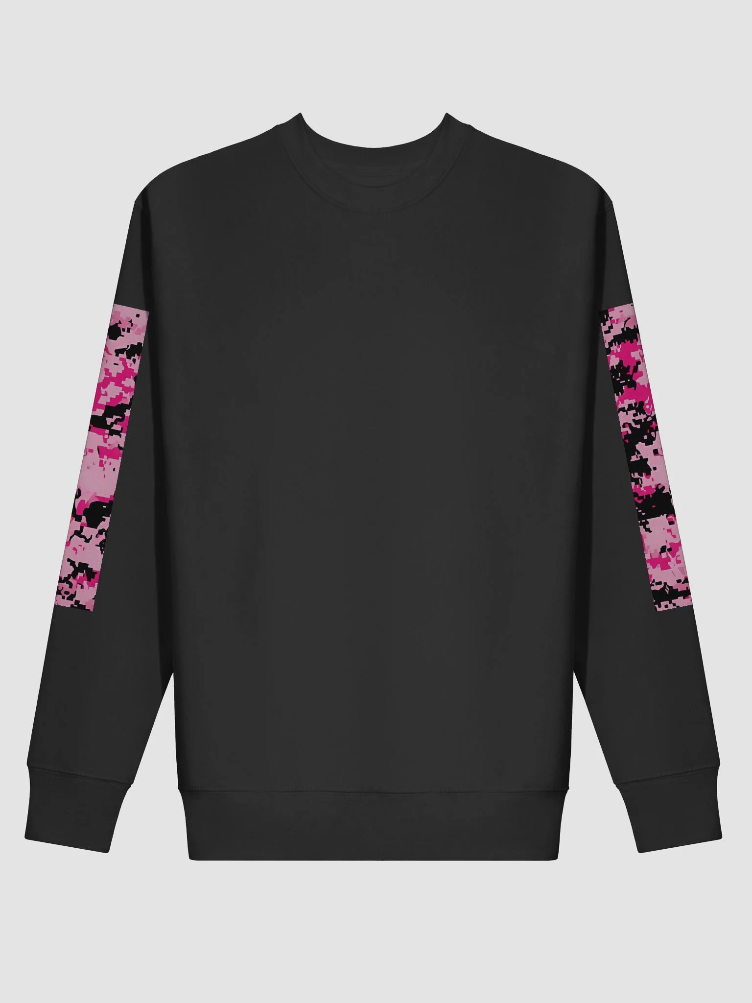 Pixelated Pink Camo Sweatshirt product image (2)