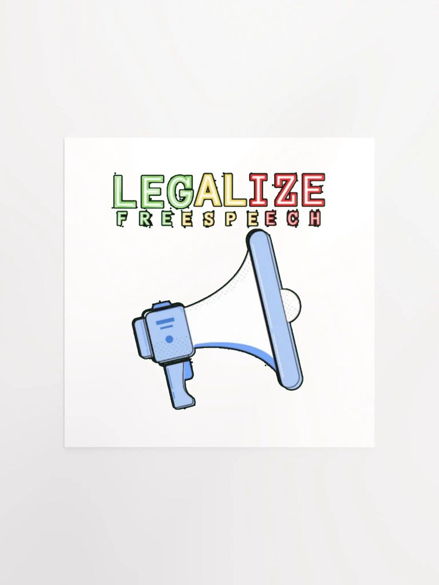 LEGALIZE FREE SPEECH product image (3)