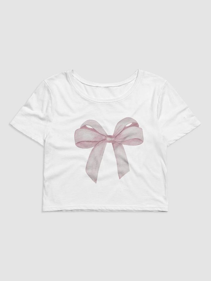 Bow baby tee product image (1)