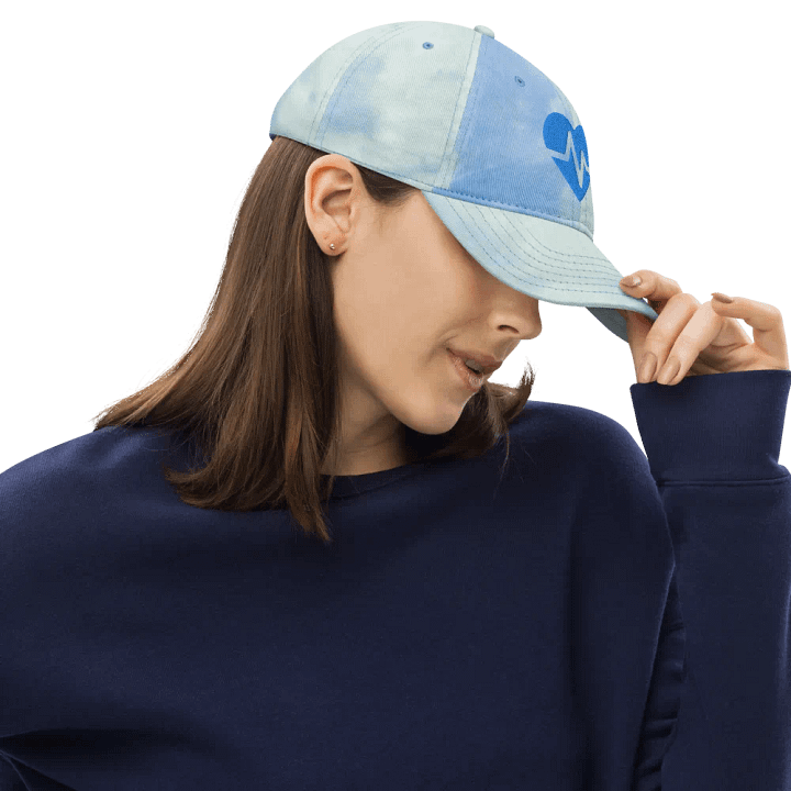 Trackmania.io Embroidered Tie-Dye Hat product image (2)
