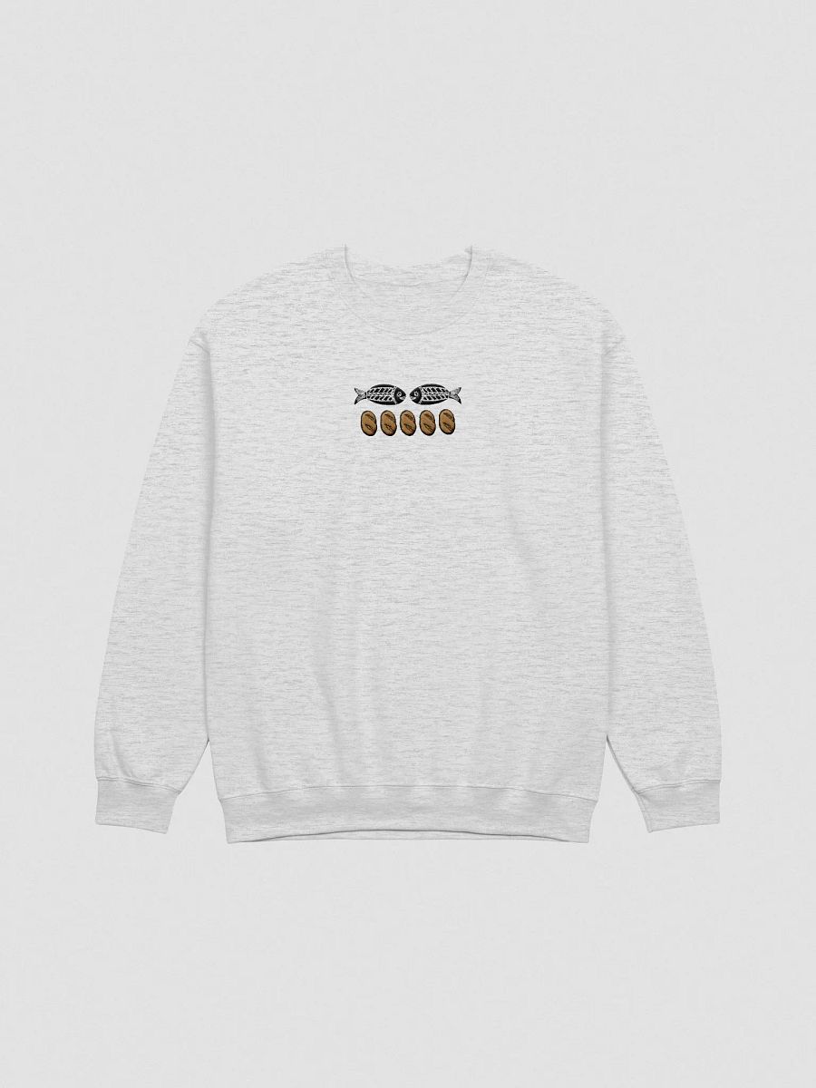 2 Fishes & 5 Loaves (Embroidered Sweatshirt) product image (3)