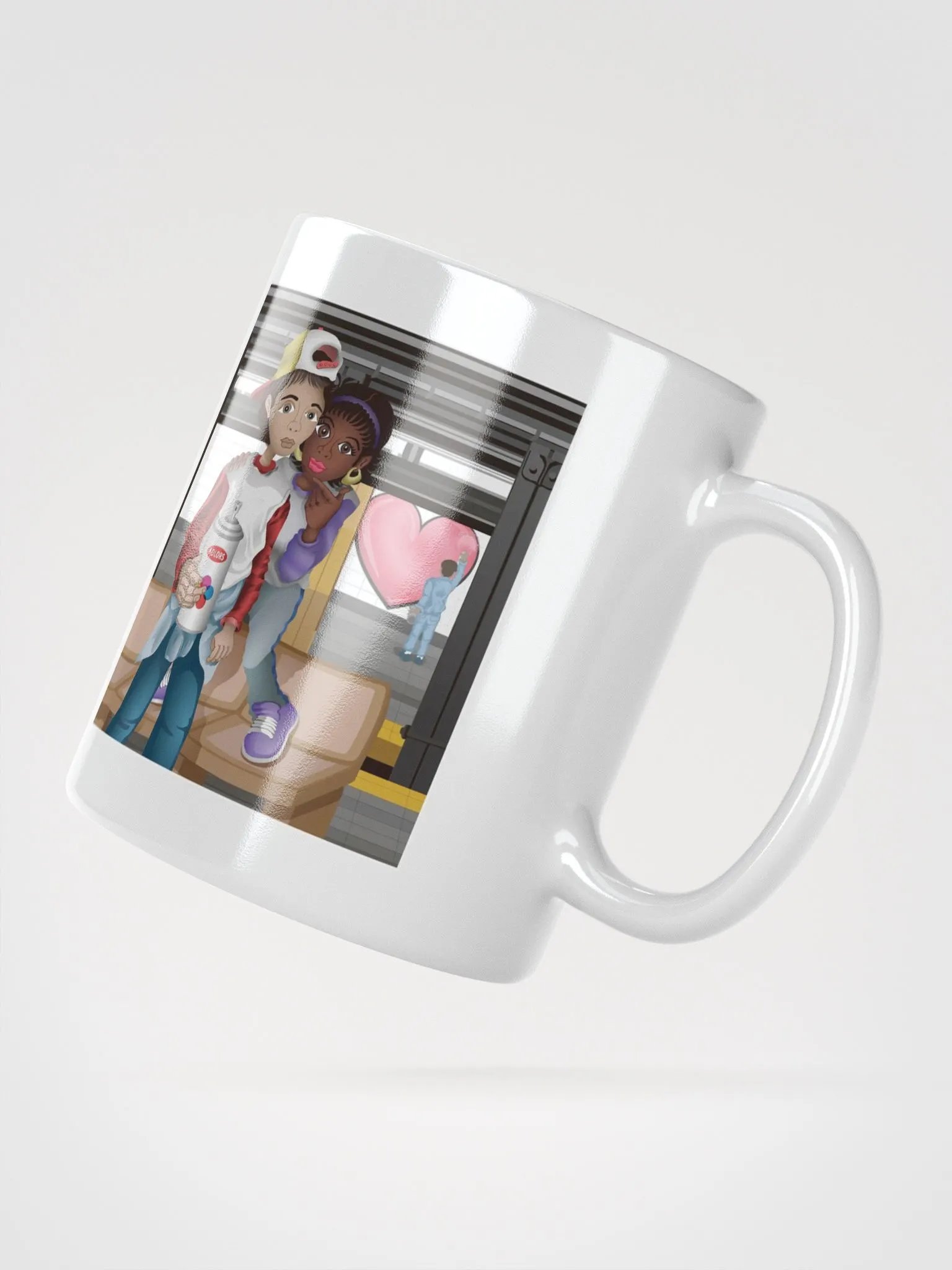 Graffiti Couple Mug product image (4)