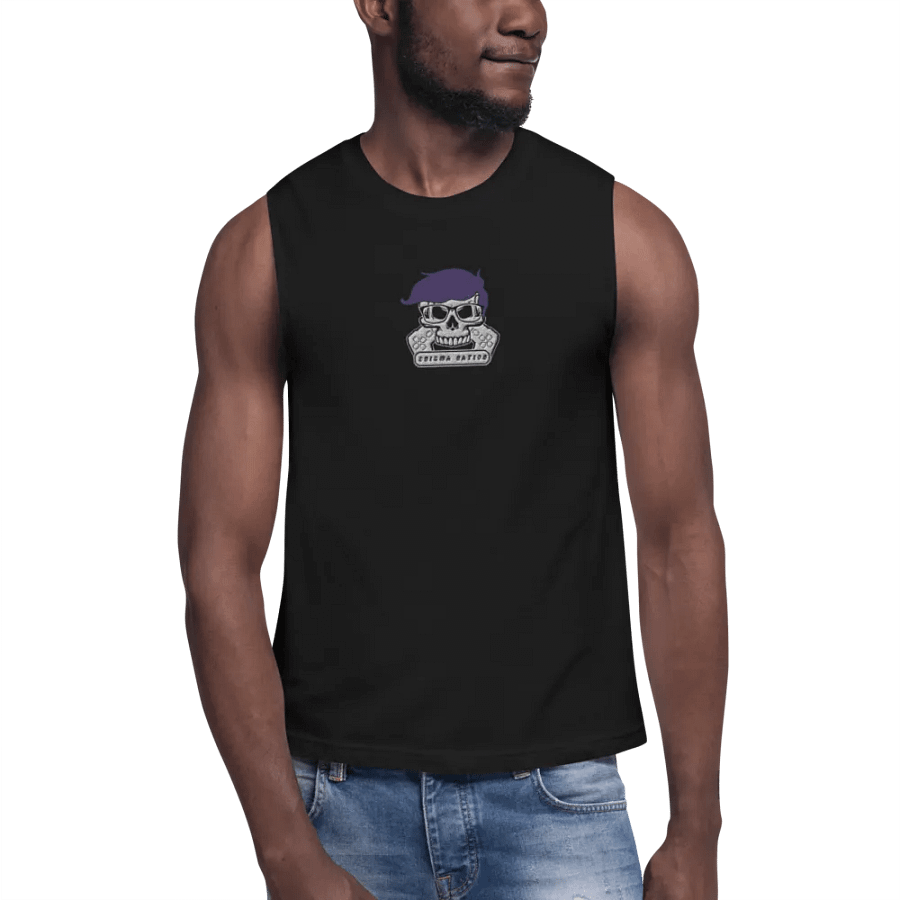 Enigma Nation Bella+Canvas Muscle Tank (EMBRODERED) product image (6)