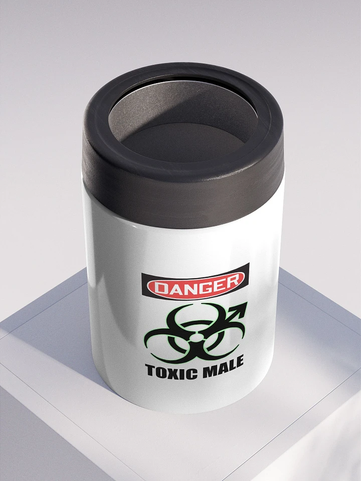 Danger: Toxic Male Drink Koozie product image (2)