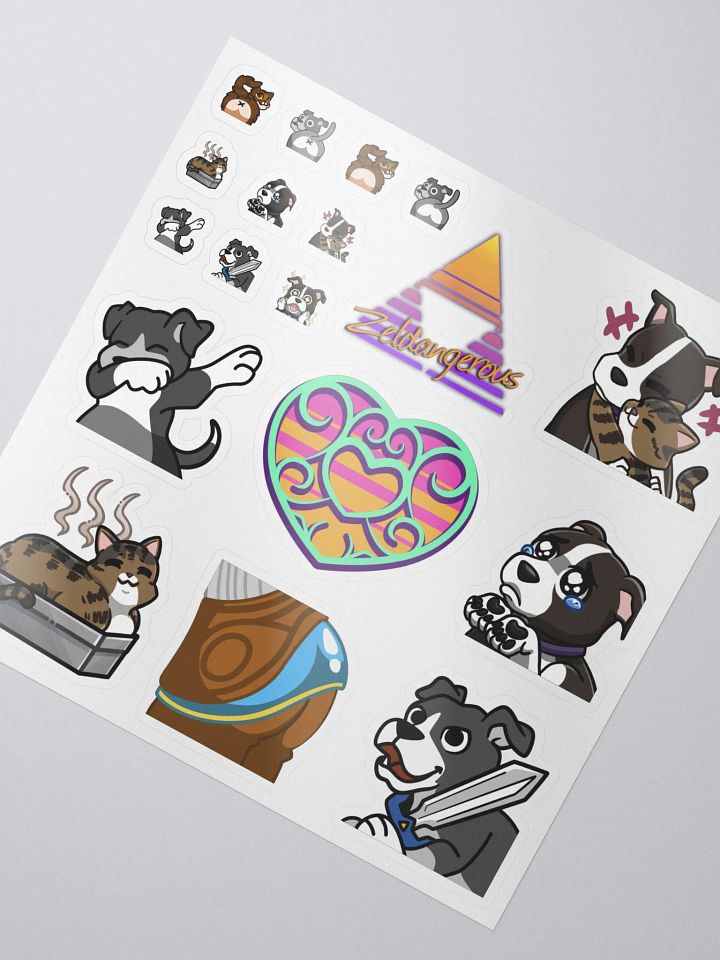 Pet Emotes Sticker Sheet product image (2)