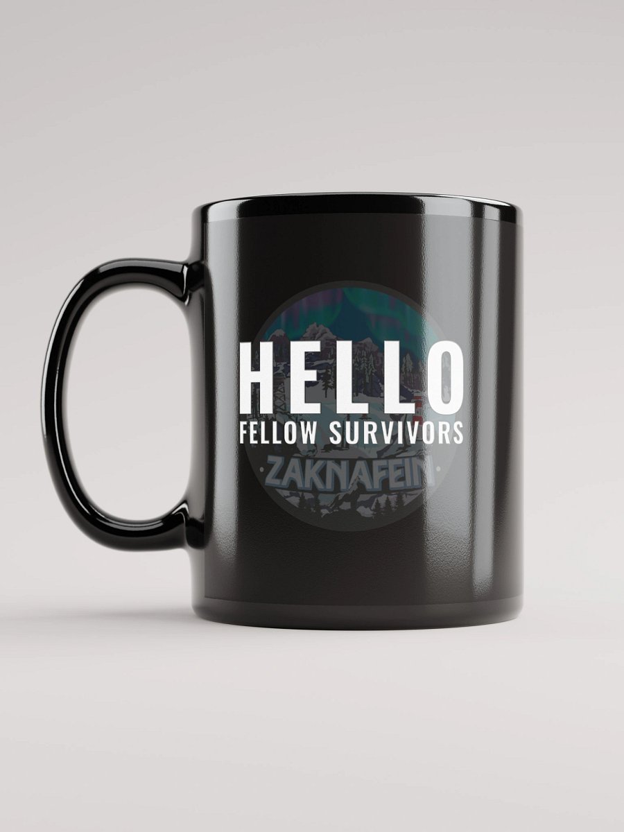 Hello Fellow Survivors - Zaknafein Black Mug product image (12)