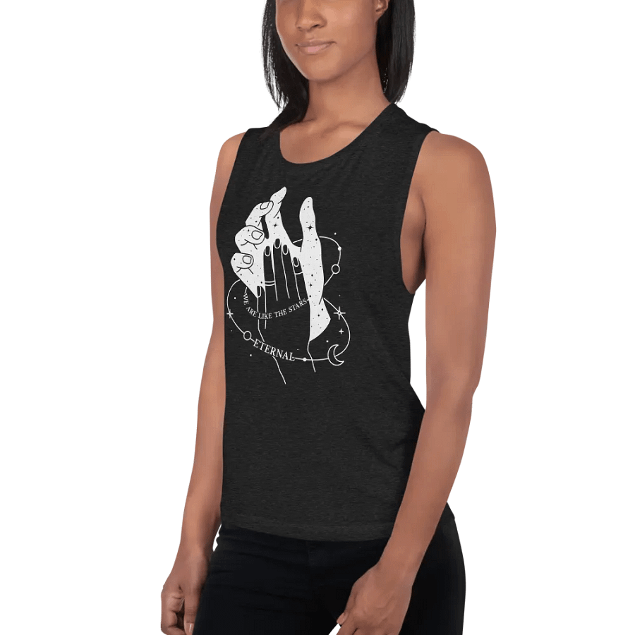 We Are Like The Stars Bella+Canvas Women's Flowy Muscle Tank product image (3)