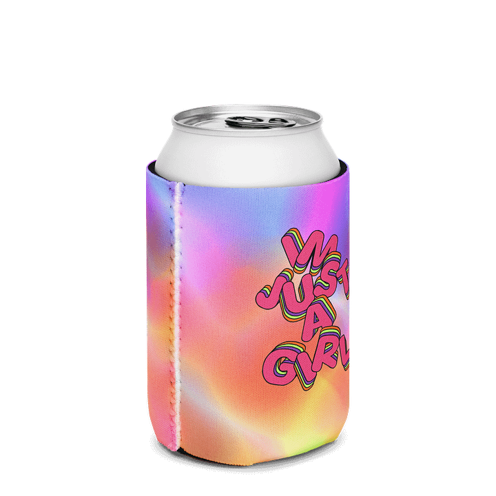 "I'm just a girl" Tie-Dye Coozie product image (3)