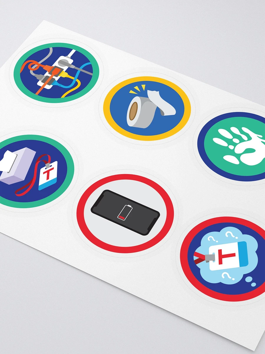 Convention and Life's Inconveniences (de)Merit Sticker Sheet product image (3)