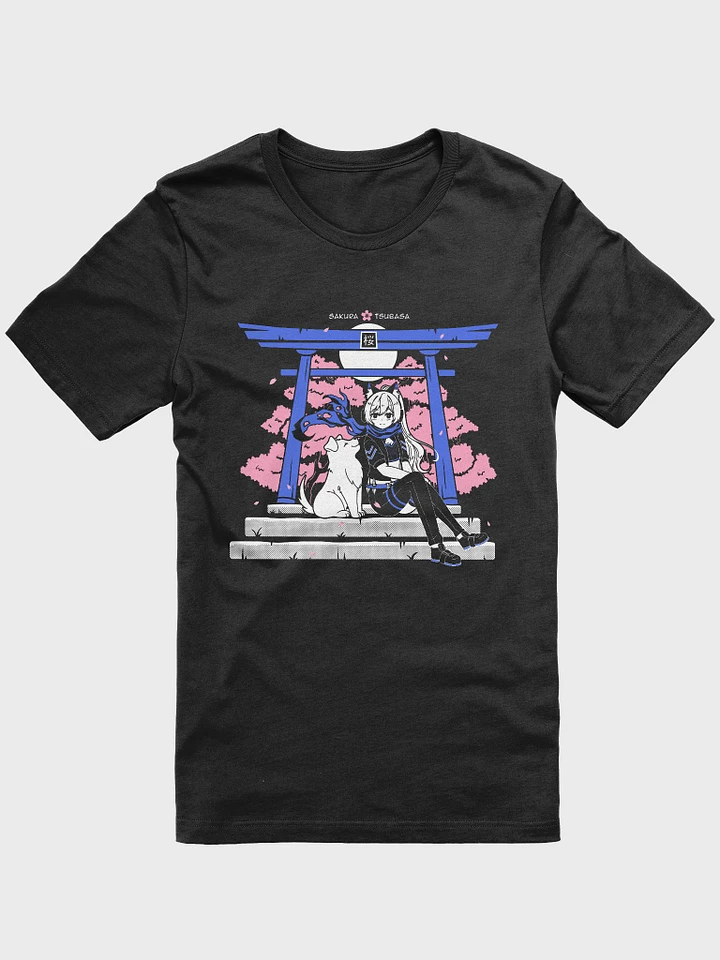 Sakura Tsubasa Blossom Viewing Fitted Tshirt product image (1)