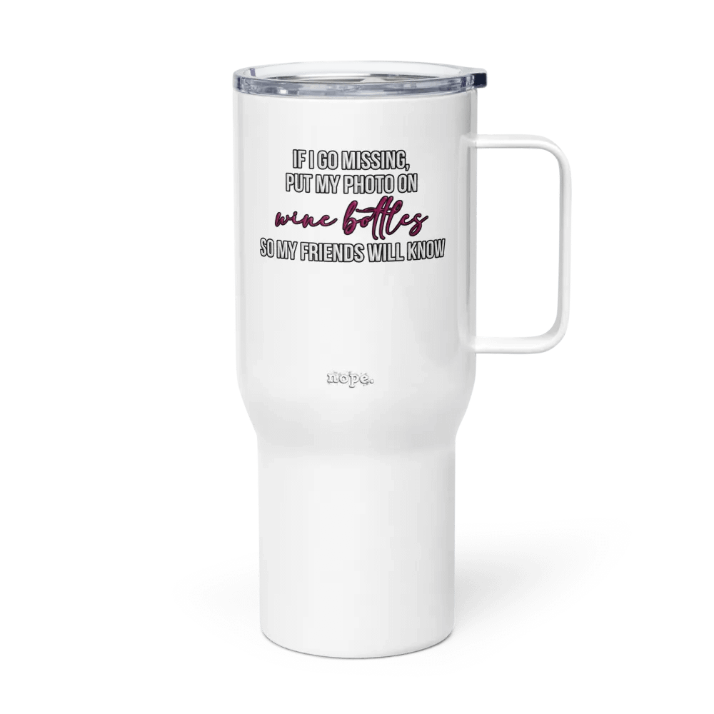nope. resolute - wine tumbler lg product image (3)