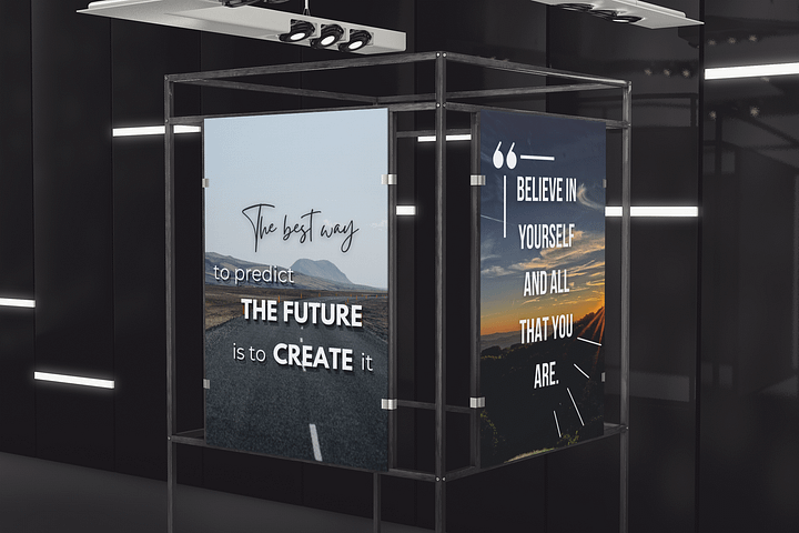 Create your Future sustainable Poster product image (2)