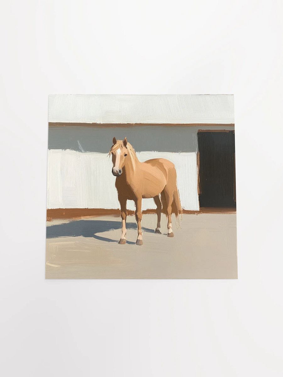 Modern Farmhouse: Brown Horse I Art Print product image (18)