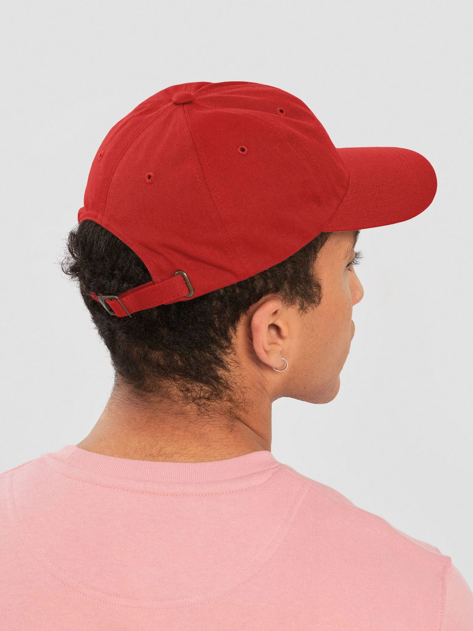 Zipping Zonderblommers Red Crew Dad Hat product image (8)
