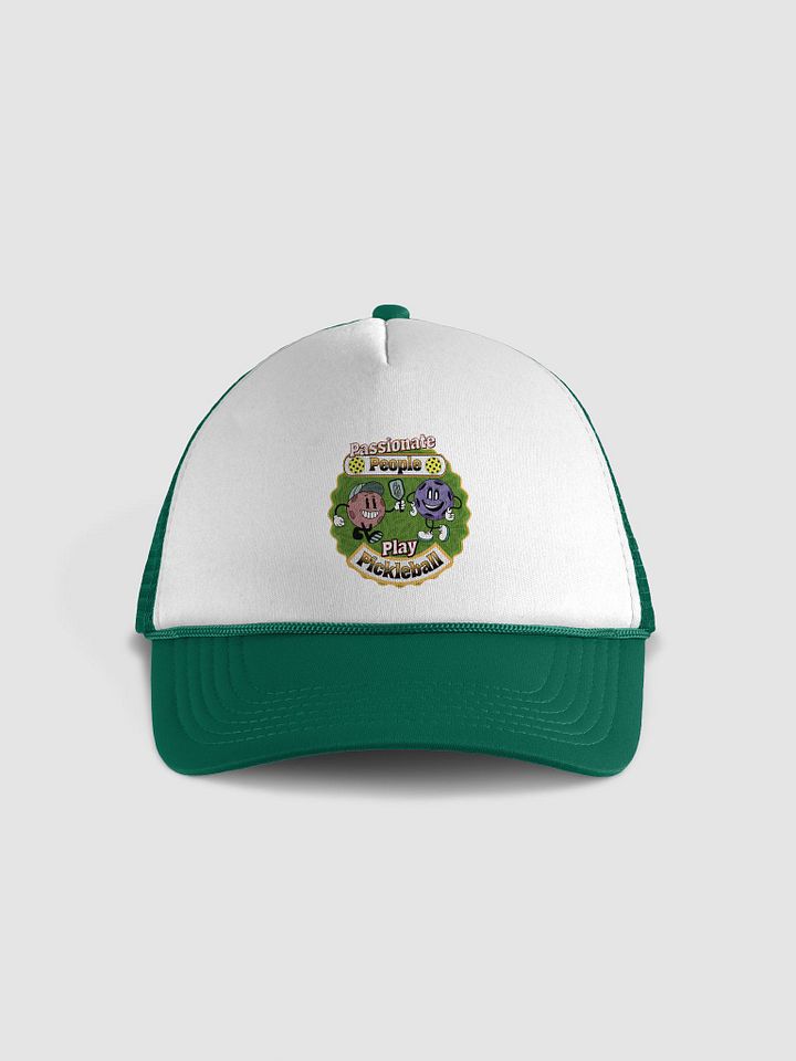 Passionate People Play Pickleball Foam Trucker Hat product image (6)