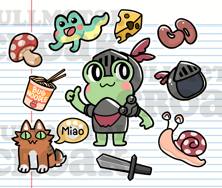 Silly Doodles Mousepad product image (2)