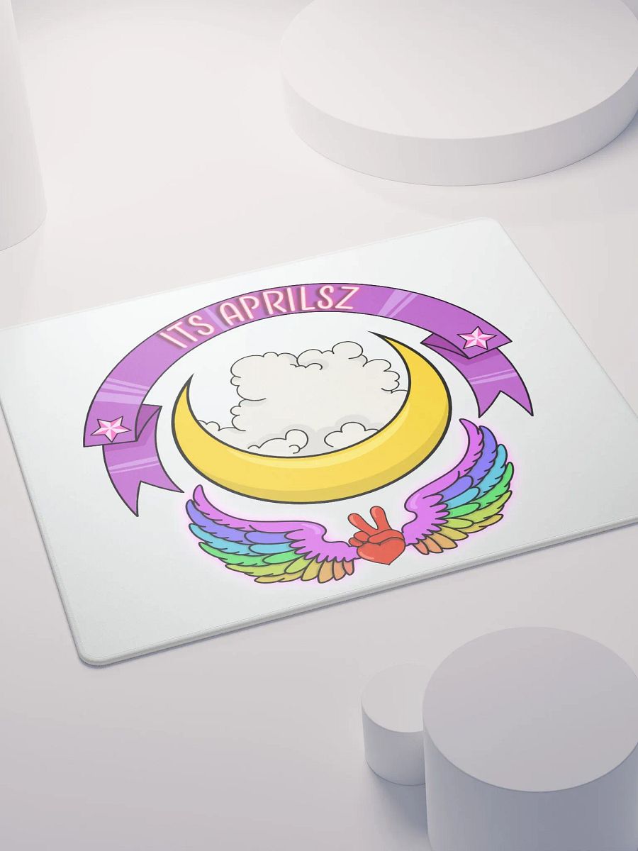Its Aprilsz Channel Logo Gaming Mouse Pad product image (4)